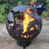 Шар огня ø 1000 мм. (197178) сертификат - сфера все для костра евростандарт  во Владивостоке
