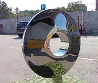 Линза арт  скульптура (519063) ∅ 2500 сталь AISI304 Владивосток 