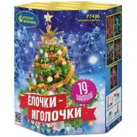 Салют Елочки-иголочки Р7475 во Владивостоке доставка Русский Фейерверк