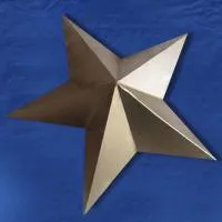 Звезда на обелиск латунь (197203) поставка - стела памятник ø 600 мм. пустотелая  во Владивостоке