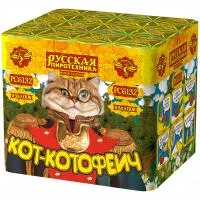Фейерверк Кот-котофеич РС6132 купить от производителя Русская Пиротехника — Владивосток