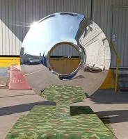 Линза арт декор (519061) ∅ 2000 сталь AISI304 Владивосток 